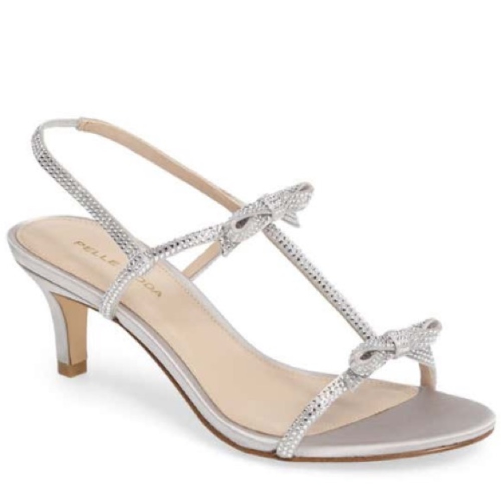 Pelle Moda Berta Embellished Slingback Sandals Size 9